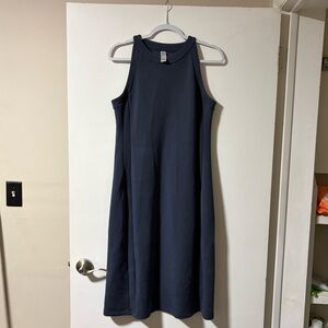 SPANX AirEssentials Navy Midi Dress